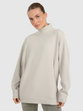 sporta džemperis sweatshirt fnk creme 4f waw25tfswf589 12s
