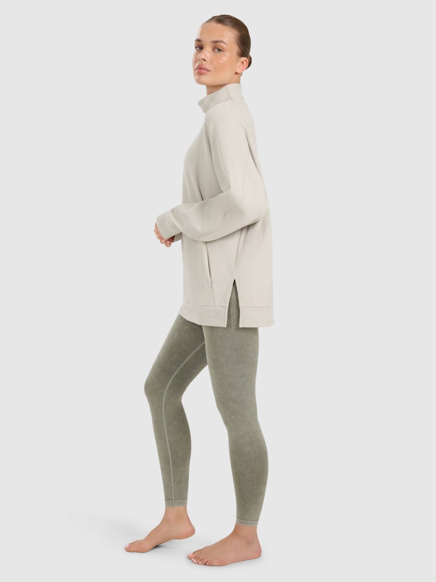 sporta džemperis sweatshirt fnk creme 4f waw25tfswf589 12s 1