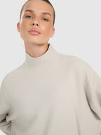 sporta džemperis sweatshirt fnk creme 4f waw25tfswf589 12s 2