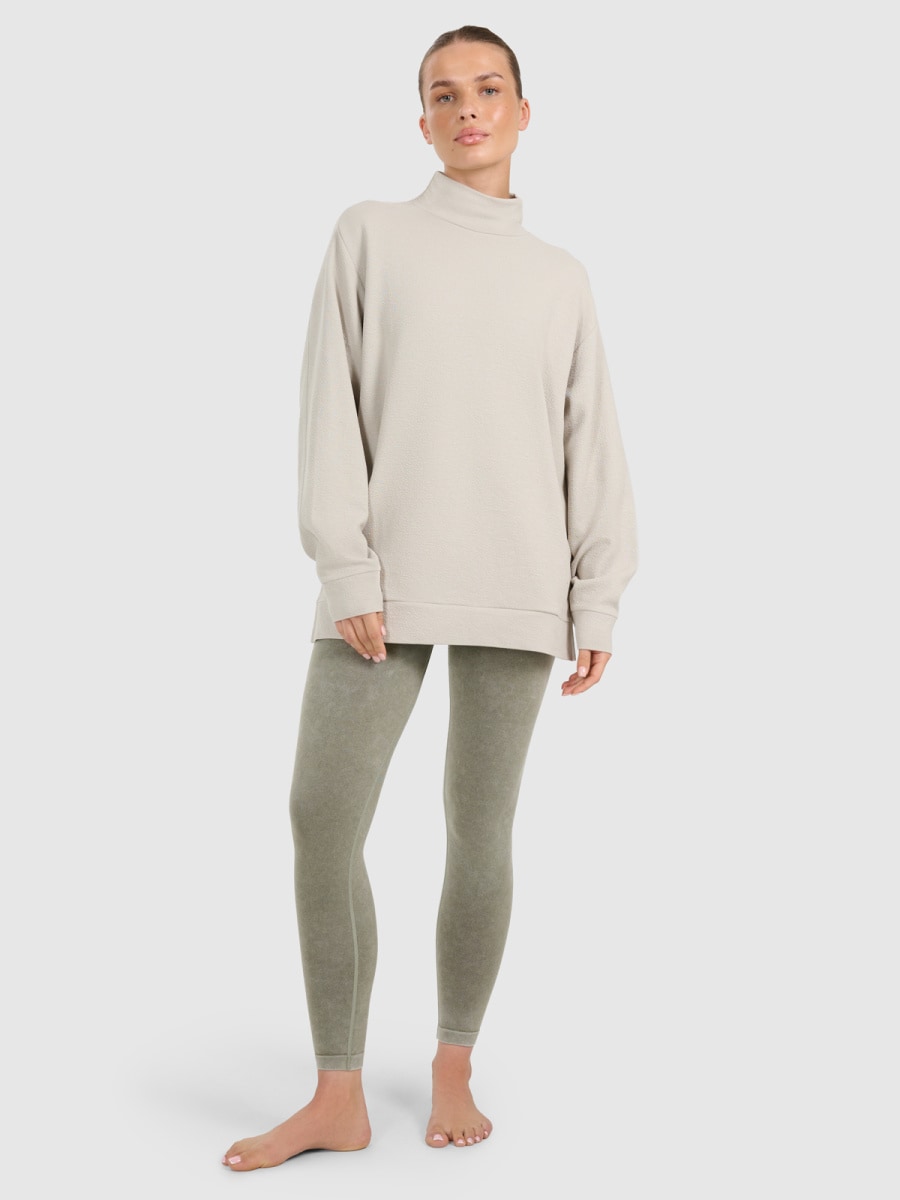 4F SWEATSHIRT FNK, CREME/589