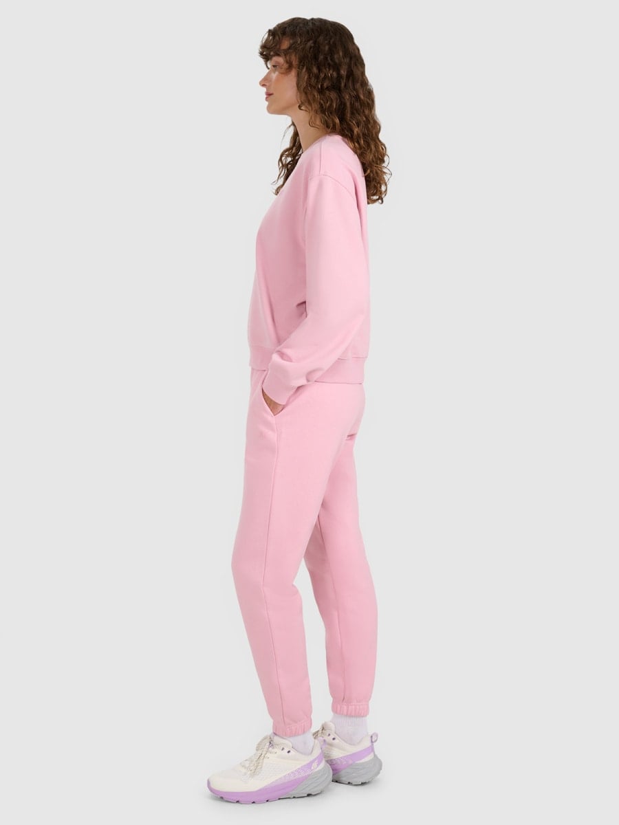 sporta džemperis sweatshirt light pink 4f wmm00tswsf1765 56s