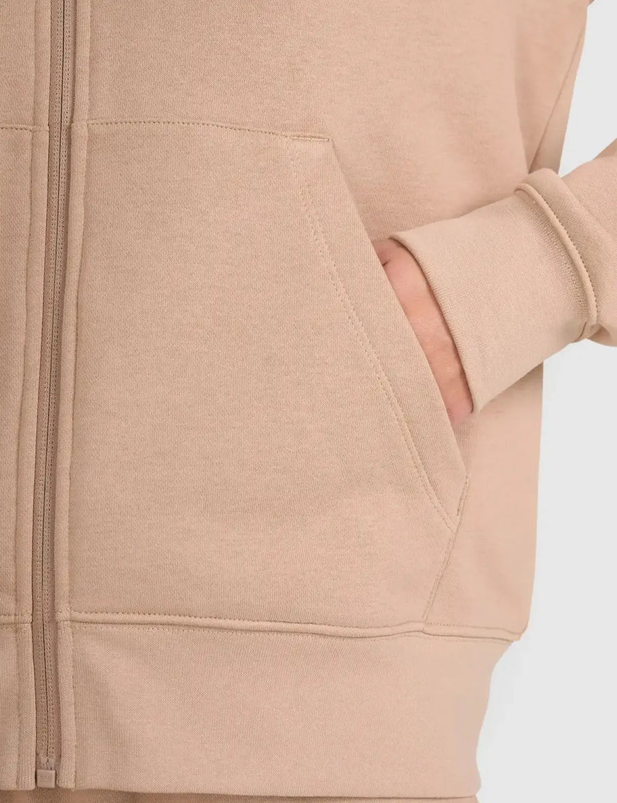4F SWEATSHIRT, BEIGE