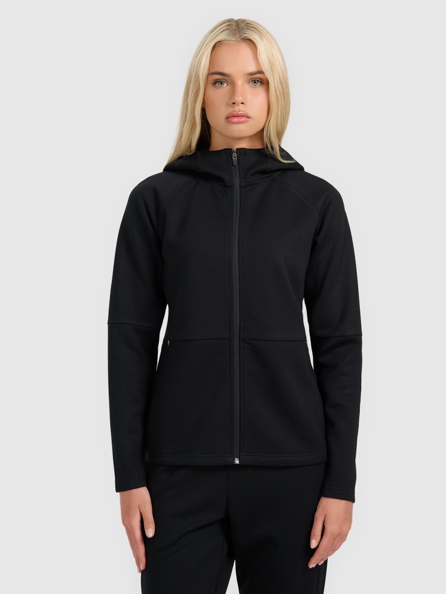sporta jaka sweatshirt deep black 4f waw25tswsf2260 20s