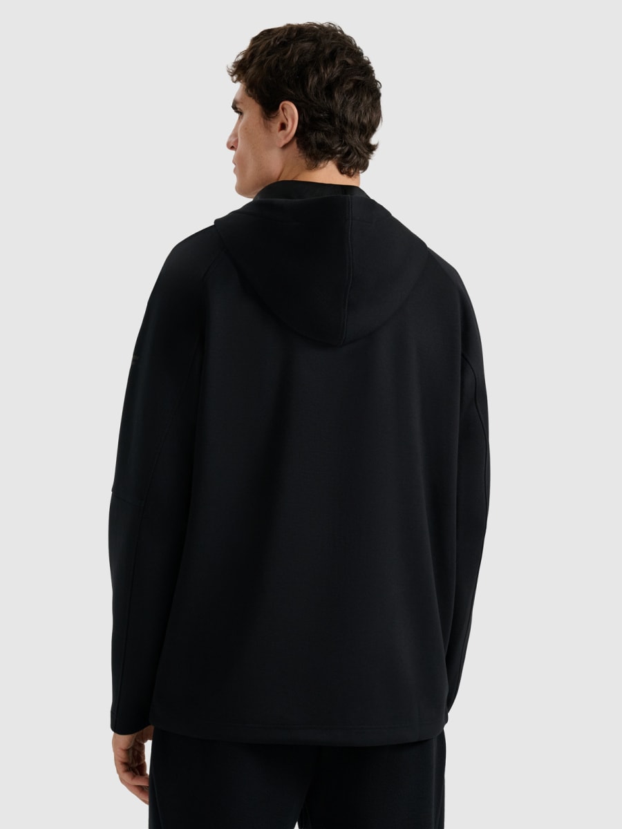 sporta jaka sweatshirt deep black 4f waw25tswsm1865 20s 3