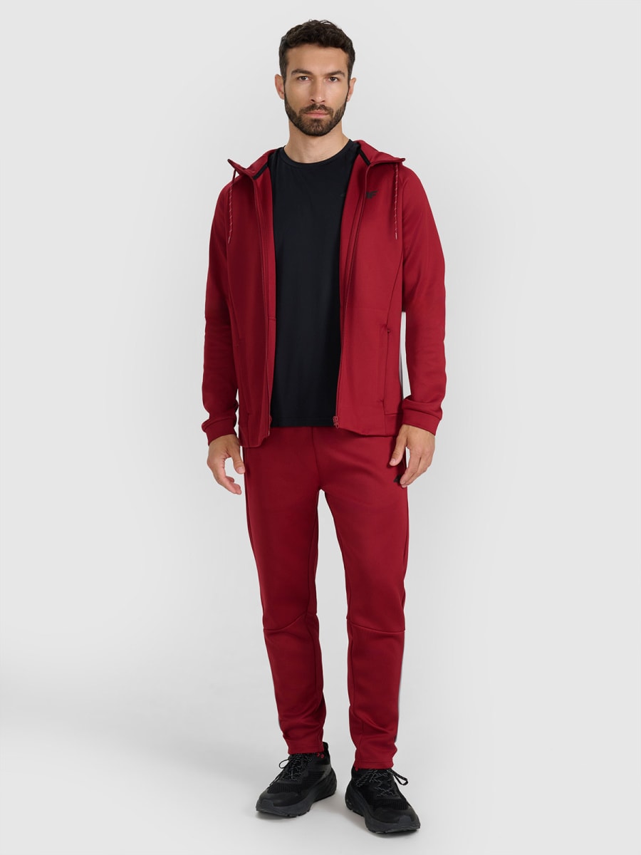 sporta jaka sweatshirt fnk dark red 4f waw25tfswm587 61s 4