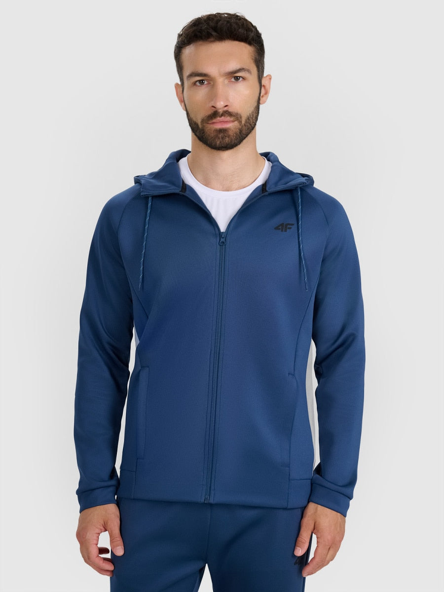 sporta jaka sweatshirt fnk denim 4f waw25tfswm587 32s