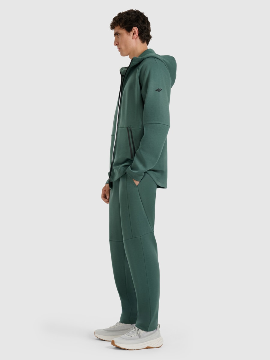 sporta jaka sweatshirt green 4f waw25tswsm1865 41s 1