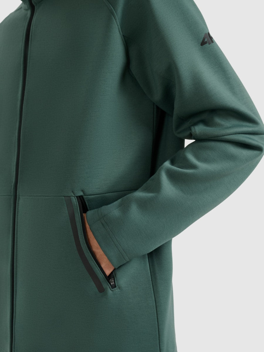 sporta jaka sweatshirt green 4f waw25tswsm1865 41s 2