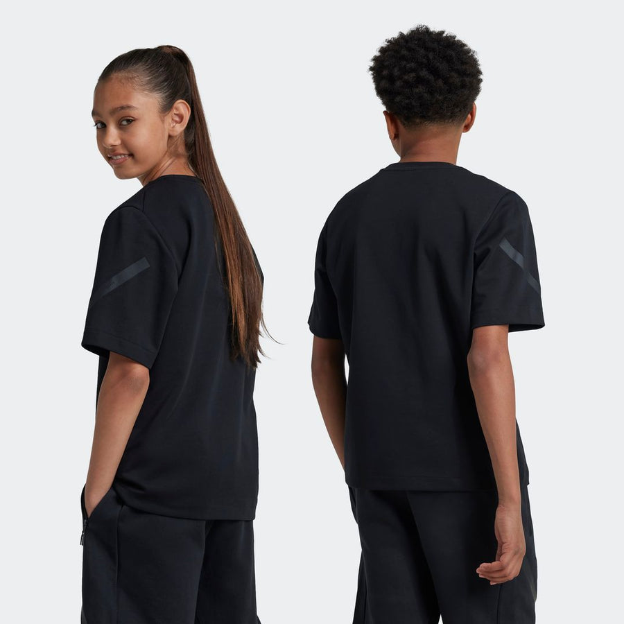 Adidas J ZNE TEE  BLACK/BLACK