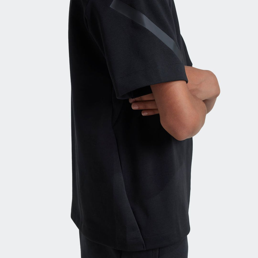 Adidas J ZNE TEE  BLACK/BLACK