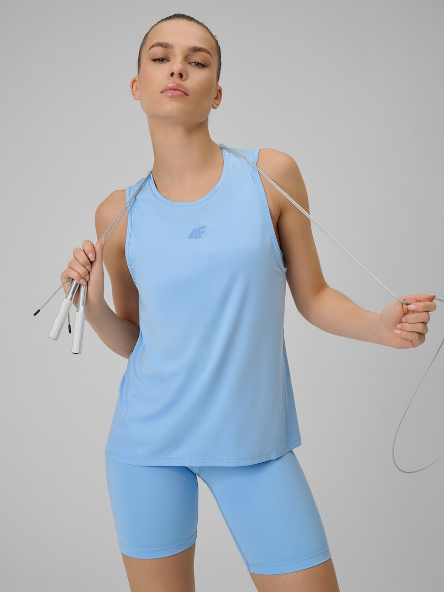 sporta krekls sleeveless fnk blue 4f wss26tfslf0767 33s