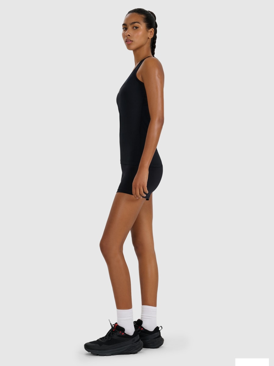 4F SLEEVELESS FNK, DEEP BLACK/0762