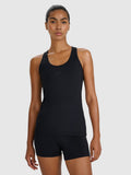 sporta krekls sleeveless fnk deep black 4f wmm00tfslf0762 20s