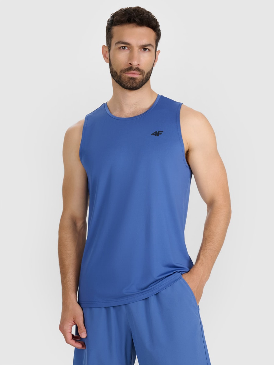 sporta krekls sleeveless fnk denim 4f waw25tfslm574 32s