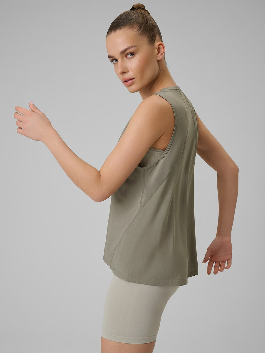 sporta krekls sleeveless fnk green 4f wss26tfslf0767 41s