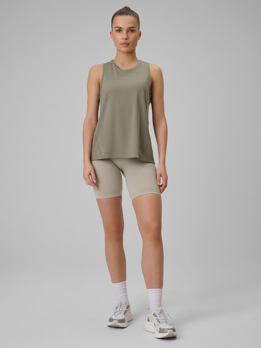 sporta krekls sleeveless fnk green 4f wss26tfslf0767 41s 3
