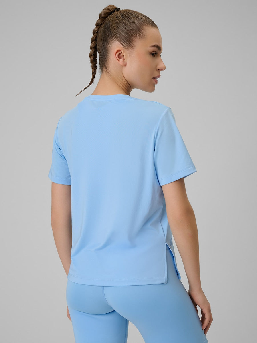 sporta krekls tshirt fnk blue 4f wss26tftsf1847 33s 1