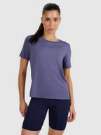 sporta krekls tshirt fnk dark blue 4f waw25tftsf1517 30s