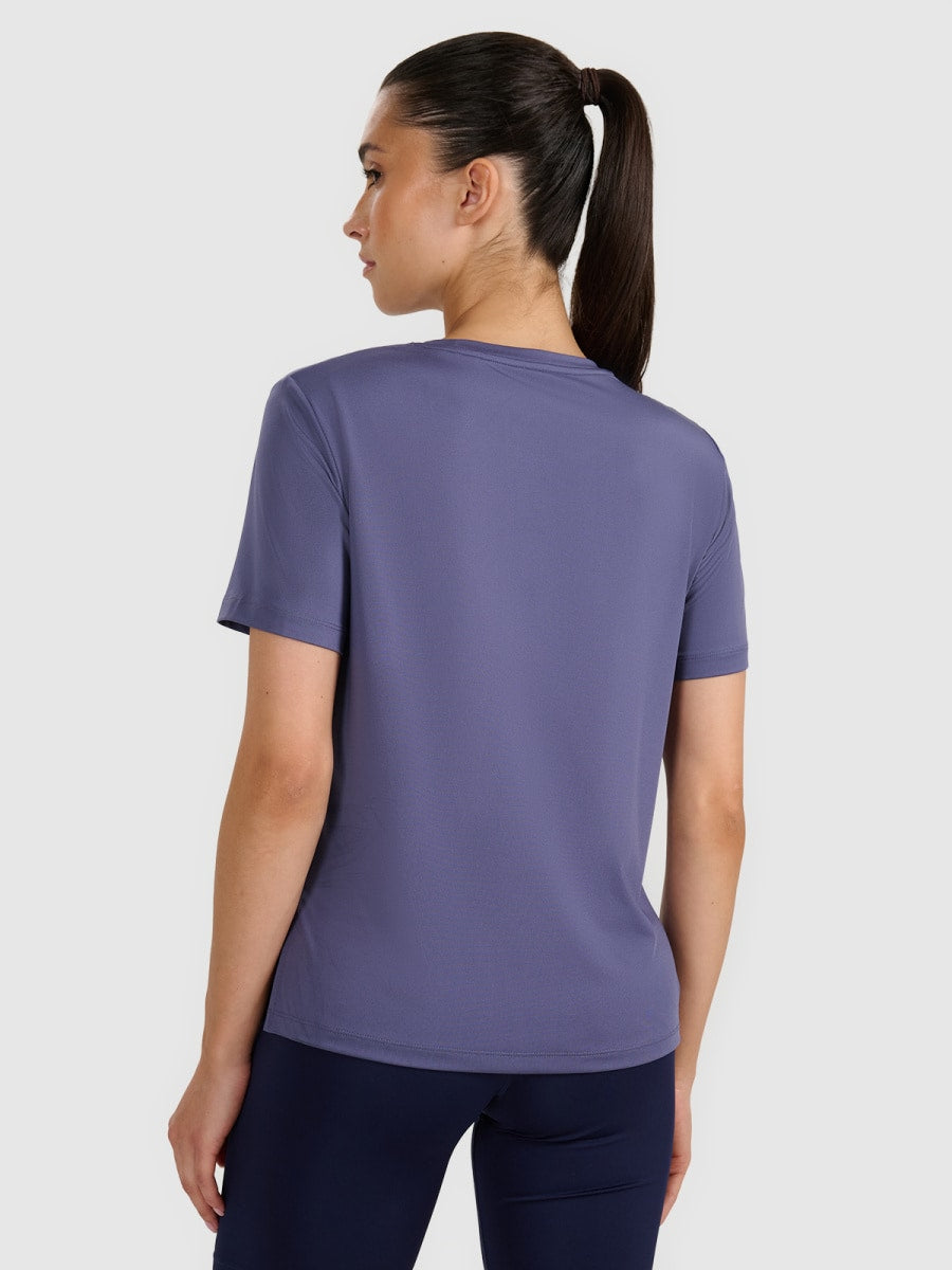 sporta krekls tshirt fnk dark blue 4f waw25tftsf1517 30s 1