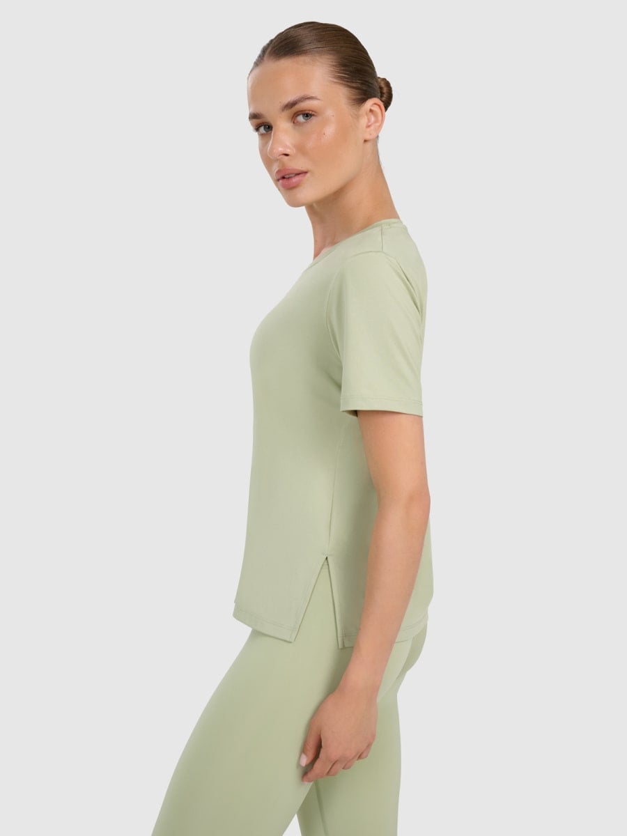 sporta krekls tshirt fnk light green 4f waw25tftsf1517 42s