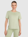 sporta krekls tshirt fnk light green 4f waw25tftsf1517 42s