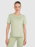 sporta krekls tshirt fnk light green 4f waw25tftsf1517 42s