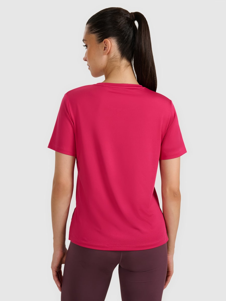 sporta krekls tshirt fnk pink 4f waw25tftsf1517 54s 1