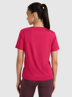 sporta krekls tshirt fnk pink 4f waw25tftsf1517 54s 1