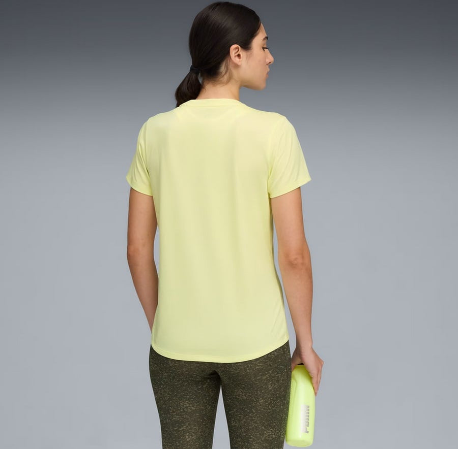Puma W TAD ESSENTIAL CREW TEE Gold Moon