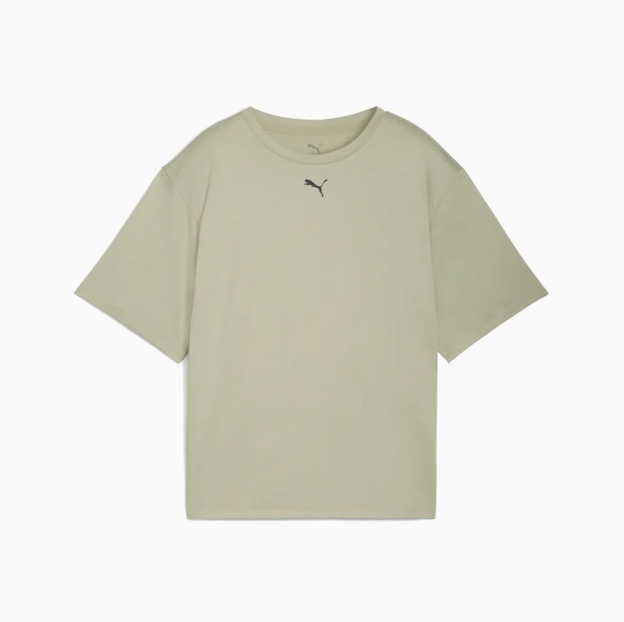 sporta krekls w tad essential relaxed tee lux army pu 527139 82