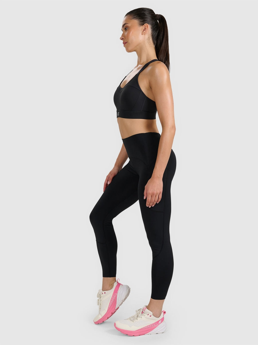 4F SPORT BRA, DEEP BLACK/180