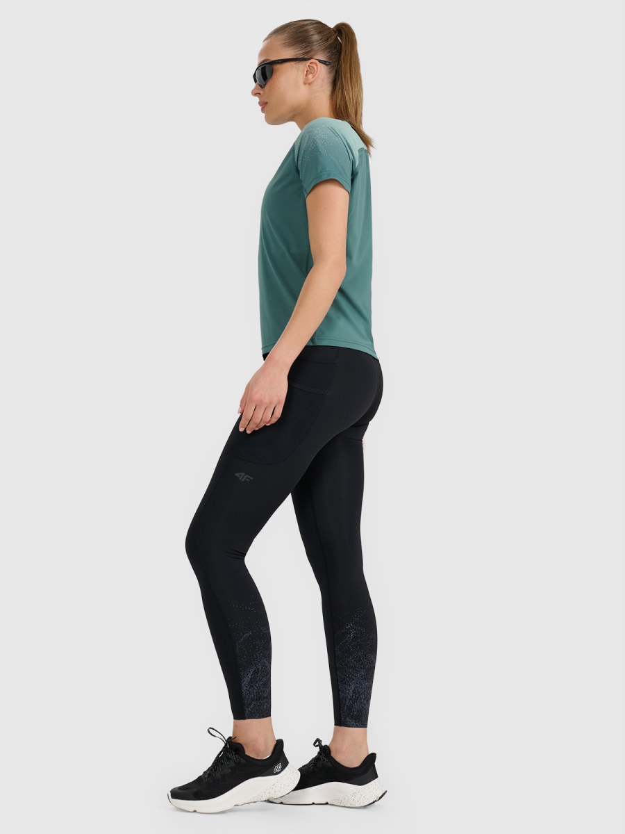 sporta legingi tights fnk deep black 4f waw25tftif357 20s