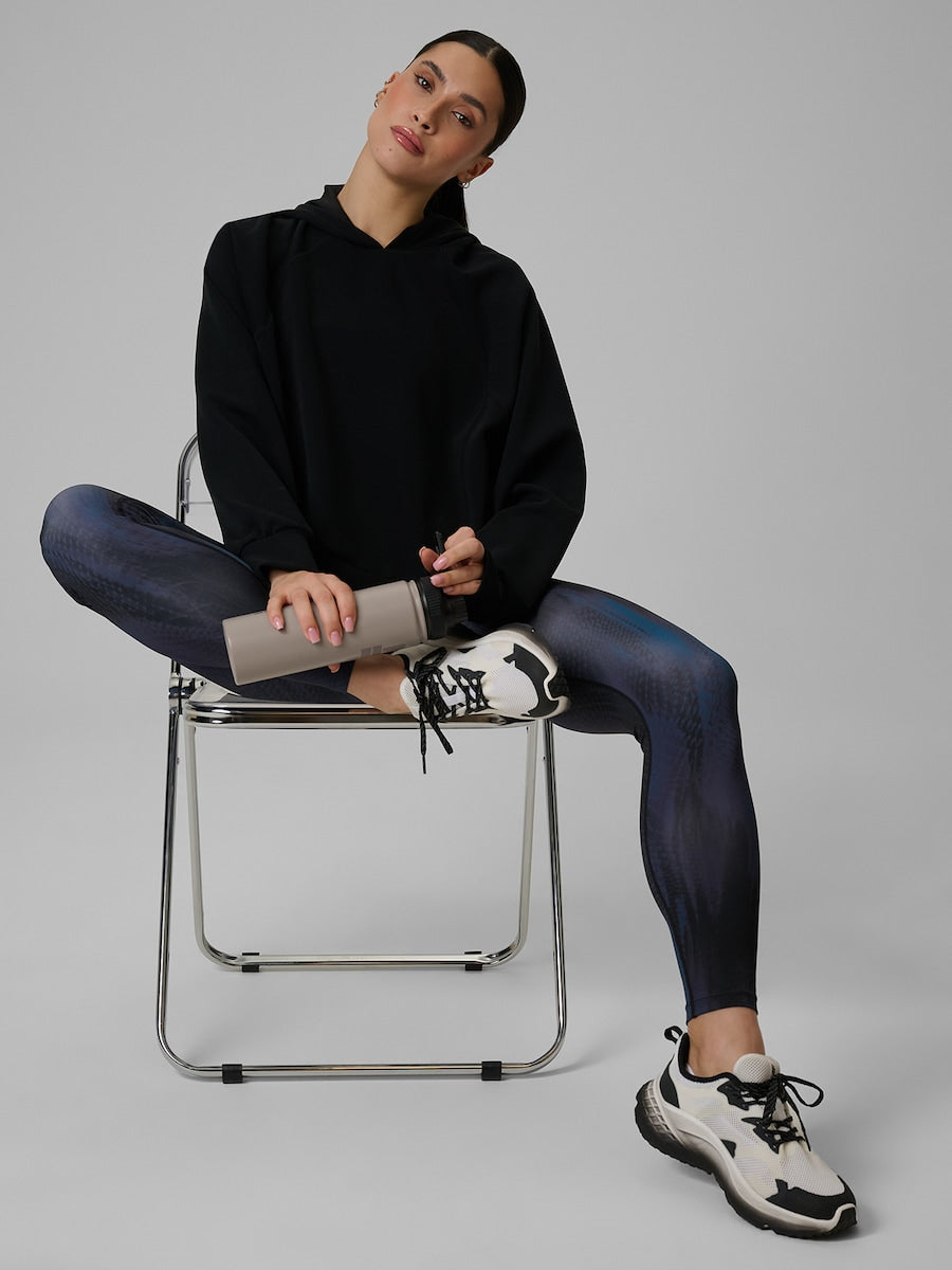 4F TIGHTS FNK, TEAL ALLOVER