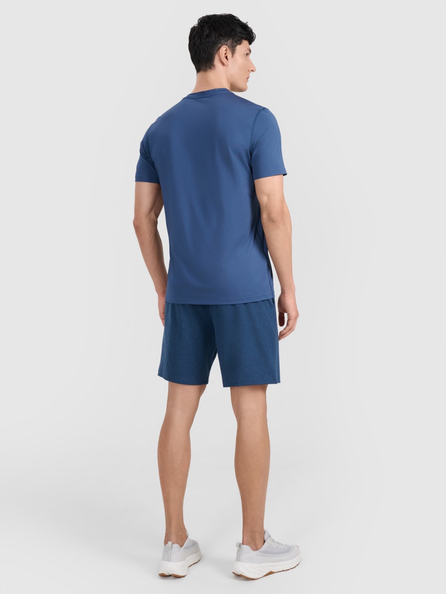 4F SHORTS FNK, DENIM MELANGE
