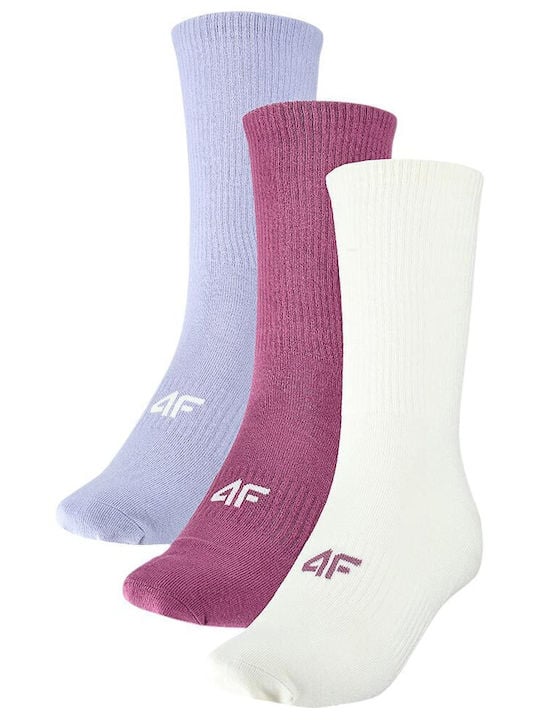 sporta zeķes socks multicolour 2 4f waw25usocu397 92s