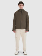 4F TECHNICAL JACKET, BROWN/705