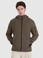 4F TECHNICAL JACKET, BROWN/705