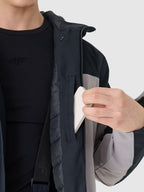 4F TECHNICAL JACKET, COLD LIGHT GREY