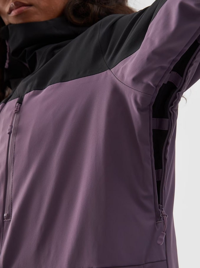 4F TECHNICAL JACKET, DARK VIOLET