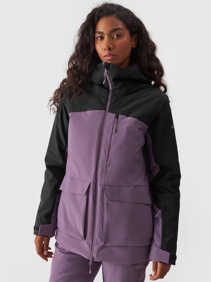 4F TECHNICAL JACKET, DARK VIOLET
