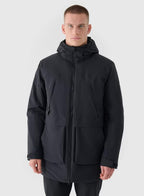 4F TECHNICAL JACKET, DEEP BLACK/563