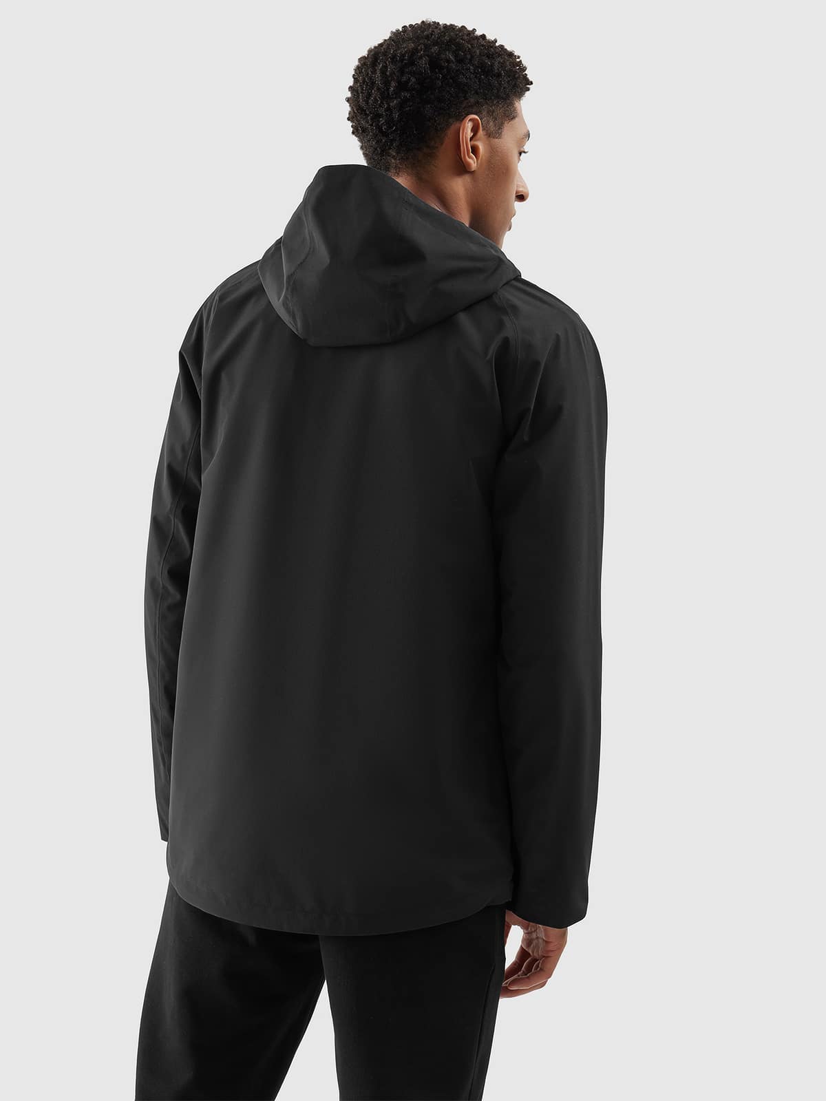 4F TECHNICAL JACKET, DEEP BLACK/435