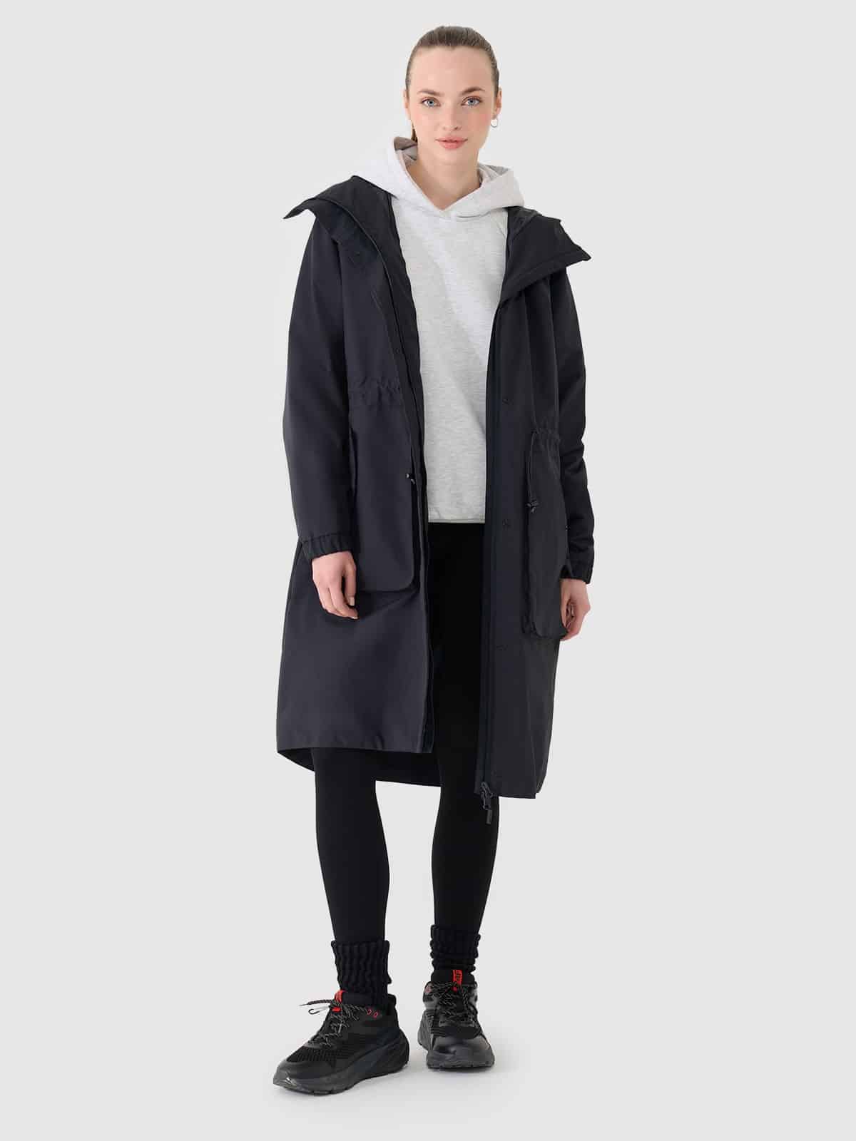 4F TECHNICAL JACKET, DEEP BLACK/718