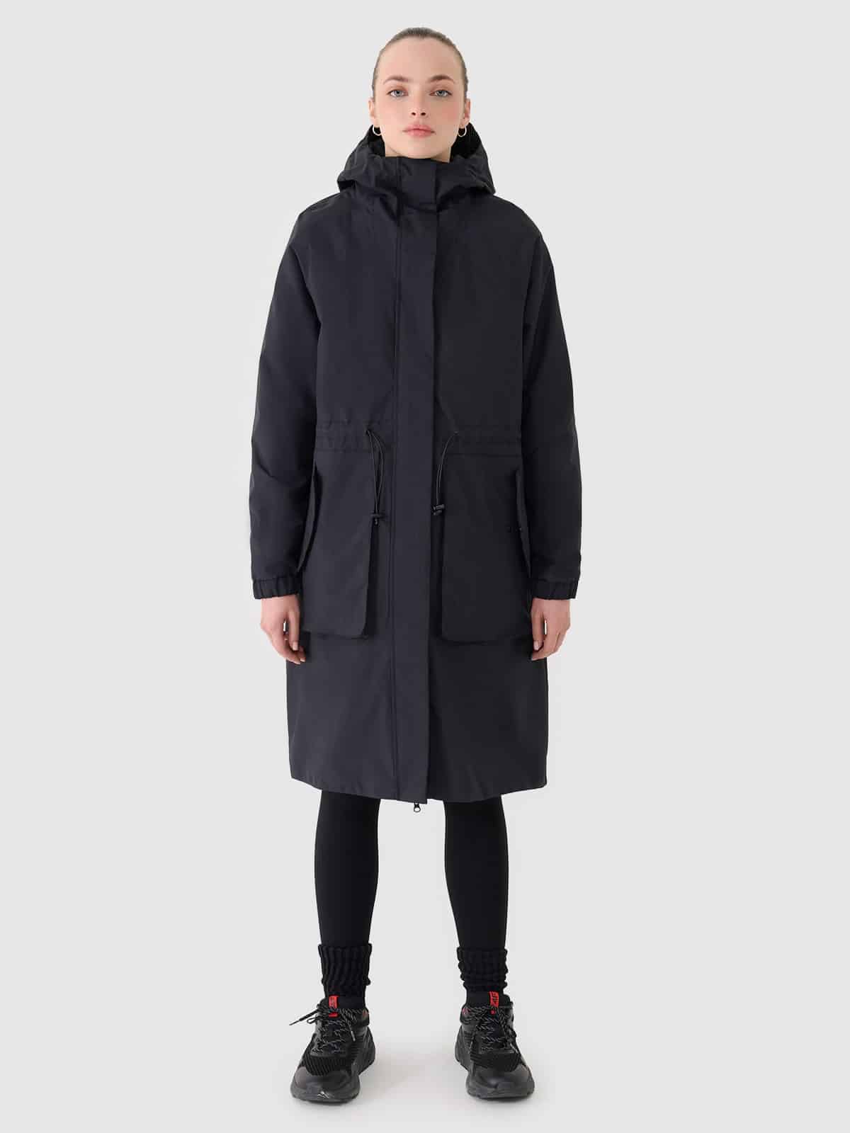 4F TECHNICAL JACKET, DEEP BLACK/718