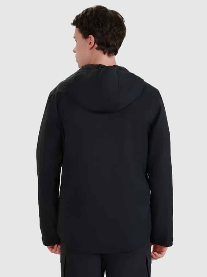 4F TECHNICAL JACKET, DEEP BLACK/705