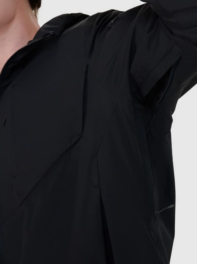 4F TECHNICAL JACKET, DEEP BLACK/705