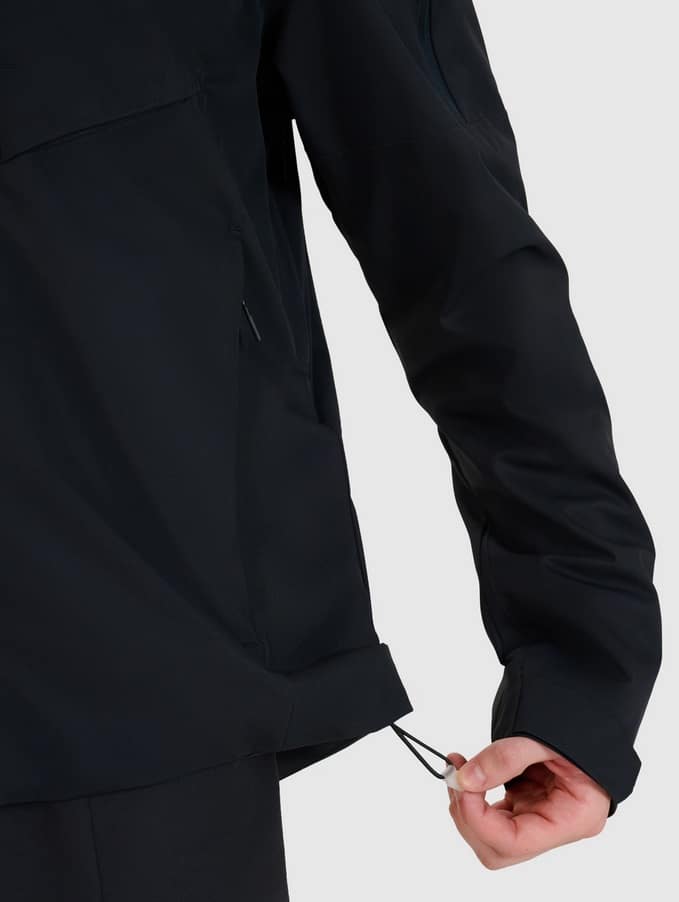 4F TECHNICAL JACKET, DEEP BLACK/705