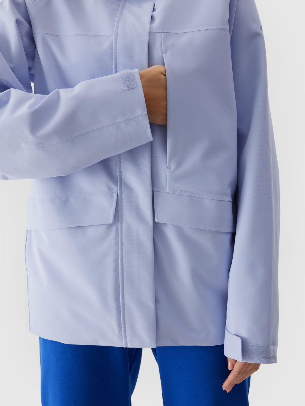 4F TECHNICAL JACKET, LIGHT BLUE/34s