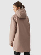 4F TECHNICAL JACKET, LIGHT BROWN