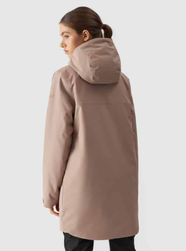 4F TECHNICAL JACKET, LIGHT BROWN